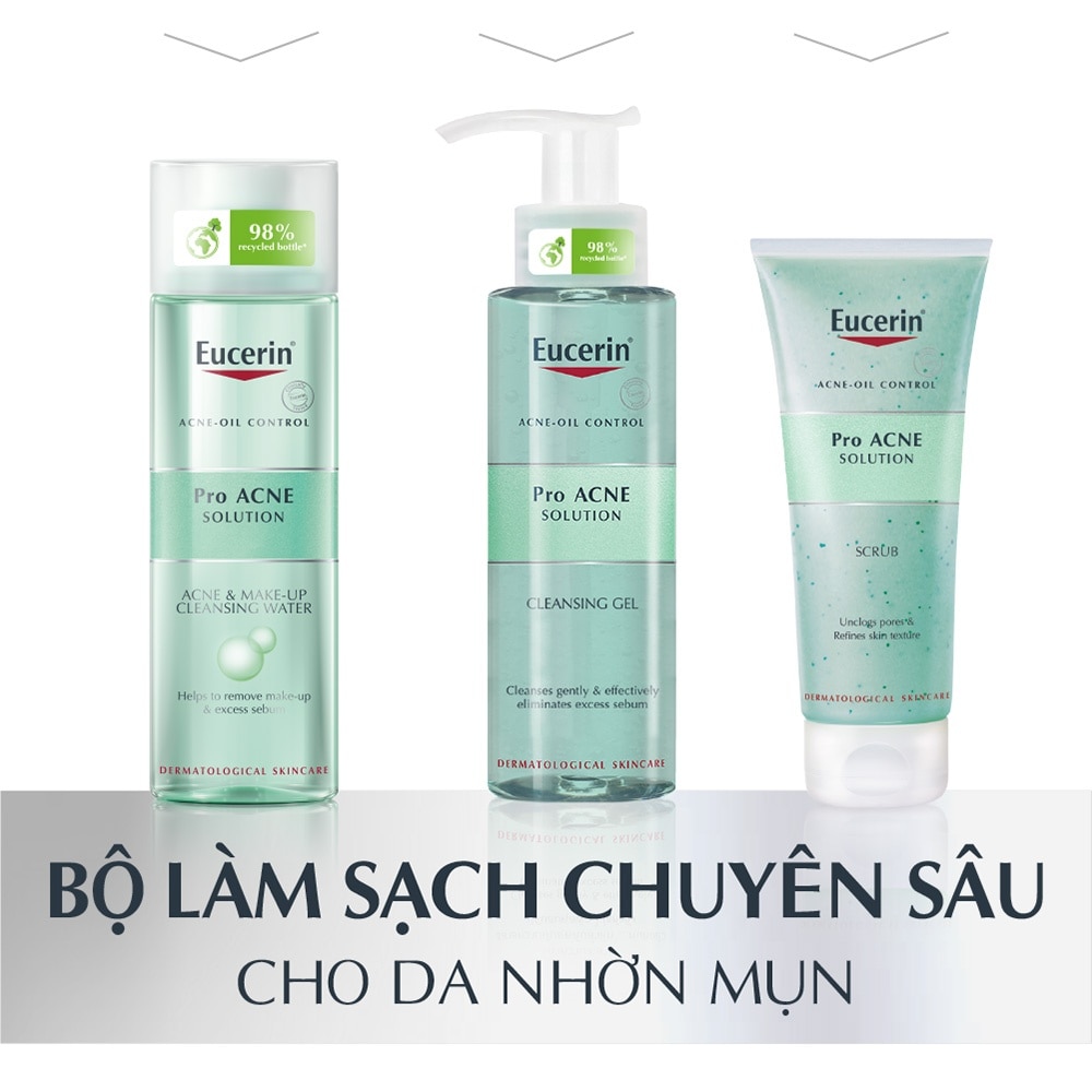 Tẩy Tế Bào Chết Eucerin Ngăn Ngừa Mụn Pro Acne Scrub 100ml