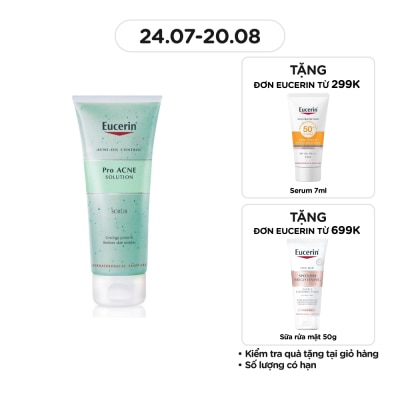 EUCERIN Tẩy Tế Bào Chết Eucerin Ngăn Ngừa Mụn Pro Acne Scrub 100ml