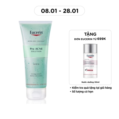 EUCERIN Tẩy Tế Bào Chết Eucerin Ngăn Ngừa Mụn Pro Acne Scrub 100ml