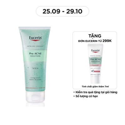 EUCERIN Tẩy Tế Bào Chết Eucerin Ngăn Ngừa Mụn Pro Acne Scrub 100ml