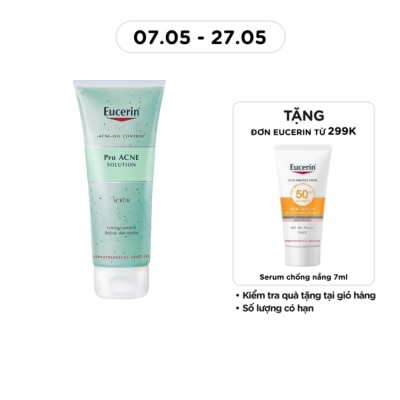 EUCERIN - Tẩy Tế Bào Chết Eucerin Ngăn Ngừa Mụn Pro Acne Scrub 100ml