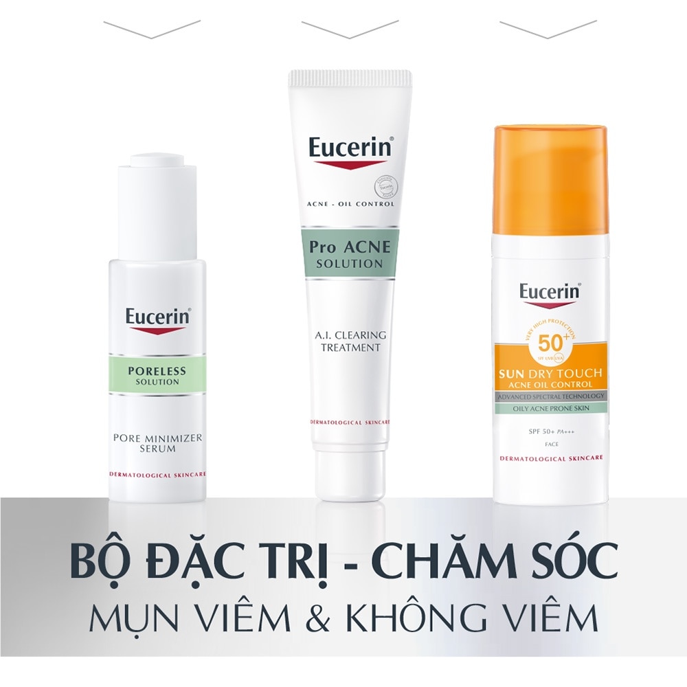 Tinh Chất Eucerin Giảm Mụn Và Tái Tạo Da A.I. Clearing Treatment 40ml