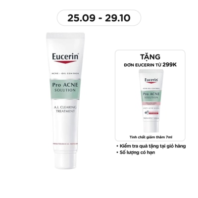 EUCERIN Tinh Chất Eucerin Giảm Mụn Và Tái Tạo Da A.I. Clearing Treatment 40ml