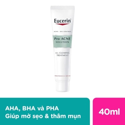 EUCERIN Tinh Chất Eucerin Giảm Mụn Và Tái Tạo Da A.I. Clearing Treatment 40ml