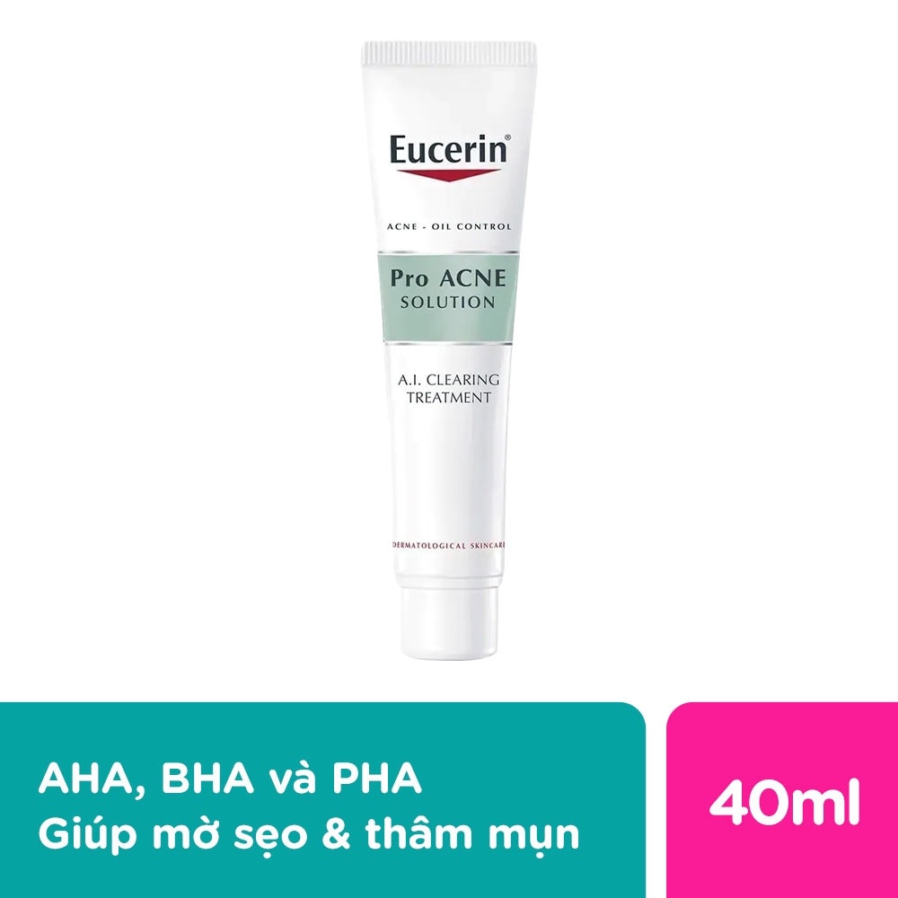 Tinh Chất Eucerin Giảm Mụn Và Tái Tạo Da A.I. Clearing Treatment 40ml