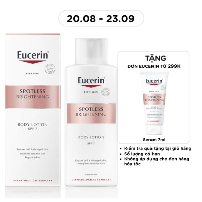 EUCERIN - Sữa Dưỡng Thể Eucerin Sáng Da Spotless Brightening Body Lotion SPF7 250ml image