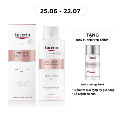 EUCERIN - Sữa Dưỡng Thể Eucerin Sáng Da Spotless Brightening Body Lotion SPF7 250ml