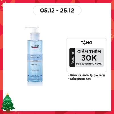 EUCERIN Gel Rửa Mặt Eucerin Cho Da Nhạy Cảm Dermatoclean Cleansing Gel 200ml