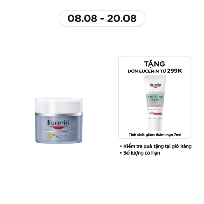 EUCERIN Kem Dưỡng Đêm Eucerin Giảm Nếp Nhăn Q10 Active 50ml