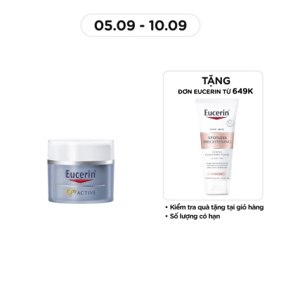 EUCERIN Kem Dưỡng Đêm Eucerin Giảm Nếp Nhăn Q10 Active 50ml