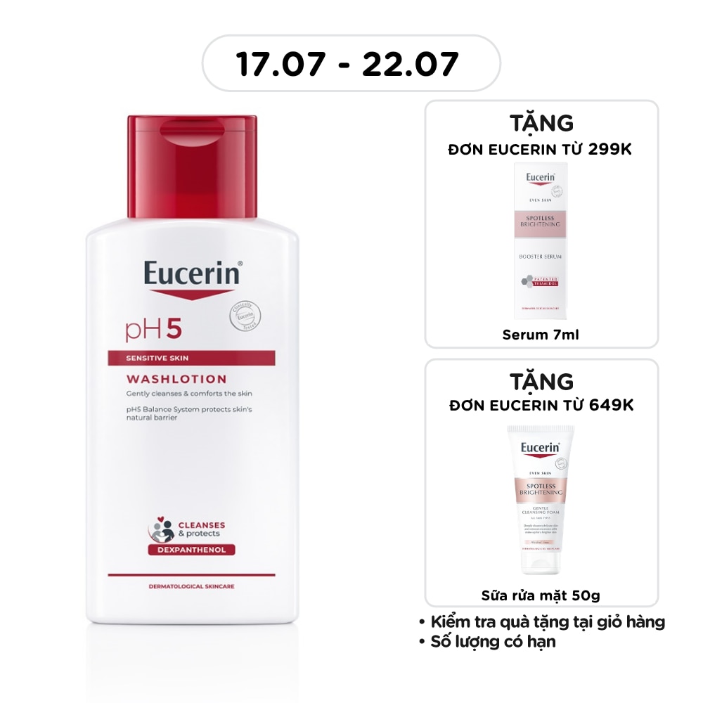 pH5 Wash Lotion For Sensitive Skin 200ml