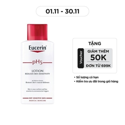 EUCERIN Sữa Dưỡng Thể Eucerin Dành Cho Da Nhạy Cảm pH5 250ml