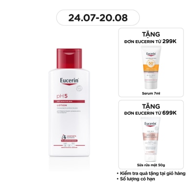 EUCERIN Sữa Dưỡng Thể Eucerin Dành Cho Da Nhạy Cảm pH5 250ml