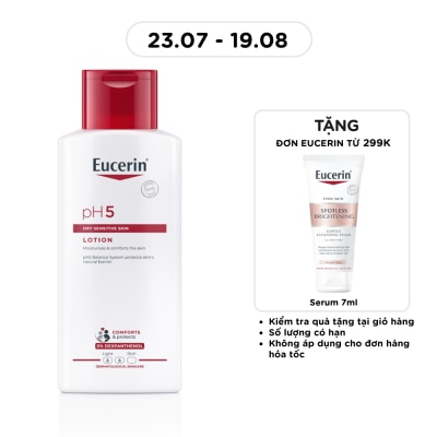 EUCERIN - Sữa Dưỡng Thể Eucerin Dành Cho Da Nhạy Cảm pH5 250ml image
