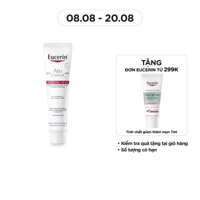 EUCERIN Kem Dưỡng Eucerin Đặc Trị Cho Da Viêm Cơ Địa Giai Đoạn Bùng Phát Ato Control Acute Care 40ml