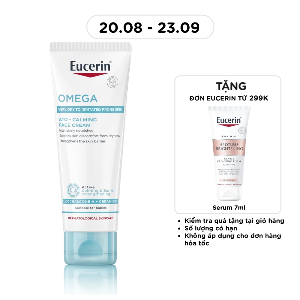 Kem Dưỡng Ẩm Eucerin Phục Hồi Và Tái Tạo Da Nhạy Cảm Ato Control Face Cream 50ml image