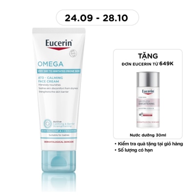 EUCERIN Kem Dưỡng Ẩm Eucerin Phục Hồi Và Tái Tạo Da Nhạy Cảm Ato Control Face Cream 50ml image