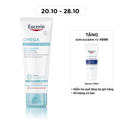 EUCERIN Kem Dưỡng Ẩm Eucerin Phục Hồi Và Tái Tạo Da Nhạy Cảm Ato Control Face Cream 50ml image