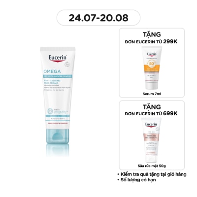 EUCERIN Kem Dưỡng Ẩm Eucerin Phục Hồi Và Tái Tạo Da Nhạy Cảm Ato Control Face Cream 50ml
