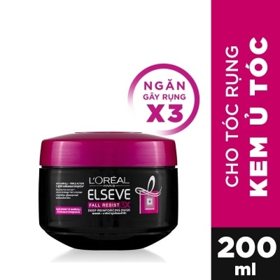 L'OREAL PARIS Kem Ủ L'Oreal Paris Fall Resist 3X Ngăn Rụng Tóc 200ml