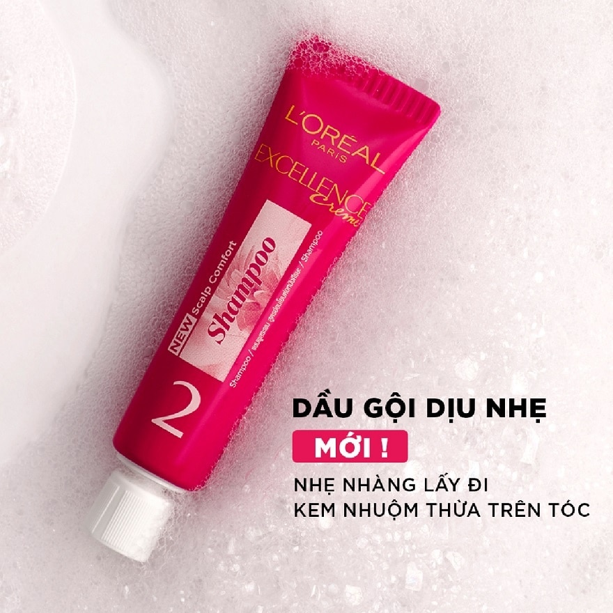 Kem Nhuộm L'Oreal Paris Haircolor Excellence 172ml.#6.30 Nâu Ánh Vàng