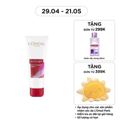 L'OREAL PARIS Sữa Rửa Mặt L'Oreal Paris Skincare Revitalift Chống Lão Hóa 100ml