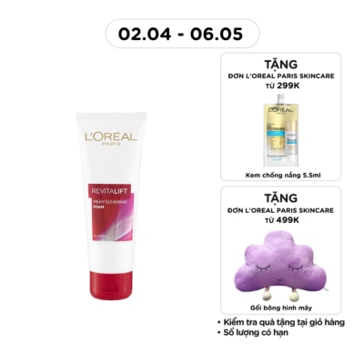 L'OREAL PARIS - Sữa Rửa Mặt L'Oreal Paris Skincare Revitalift Chống Lão Hóa 100ml