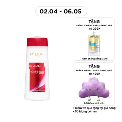 L'OREAL PARIS - Nước Hoa Hồng L'Oreal Paris Skincare Revitalift Chống Lão Hóa 200ml