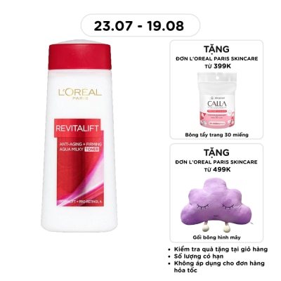 L'OREAL PARIS - Nước Hoa Hồng L'Oreal Paris Skincare Revitalift Chống Lão Hóa 200ml image