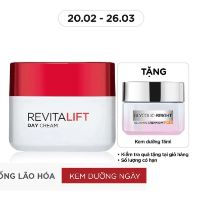 L'OREAL PARIS Kem L'Oreal Paris Skincare Revitalift Chống Lão Hóa Ban Ngày SPF 23 50ml