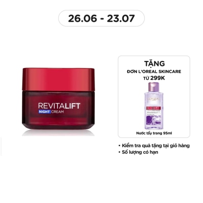 L'OREAL PARIS Skincare Revitalift Night Cream 50ml
