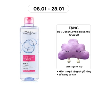 L'OREAL PARIS Skincare Make Up Remover 400ml - Nourishing