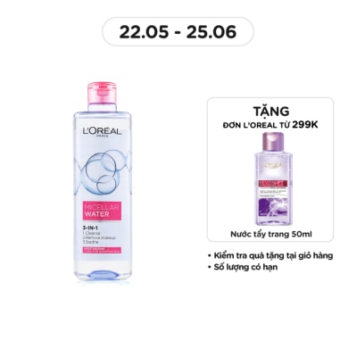 L'OREAL PARIS Skincare Make Up Remover 400ml - Nourishing