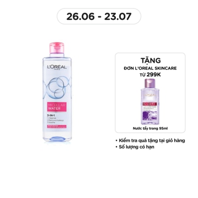 L'OREAL PARIS Skincare Make Up Remover 400ml - Nourishing