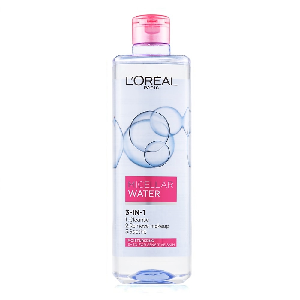 Tẩy Trang L'Oreal Paris Skincare Make Up Remover Micellar Sensitive Skin Dưỡng Ẩm 400ml