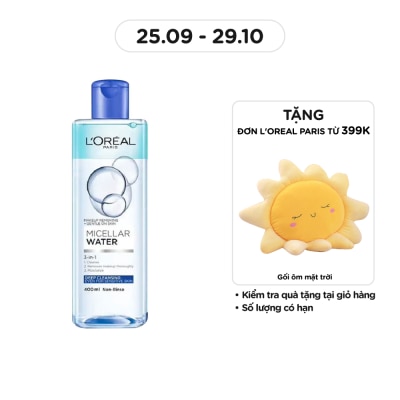L'OREAL PARIS Skincare Make Up Remover 400ml - Deep Cleansing