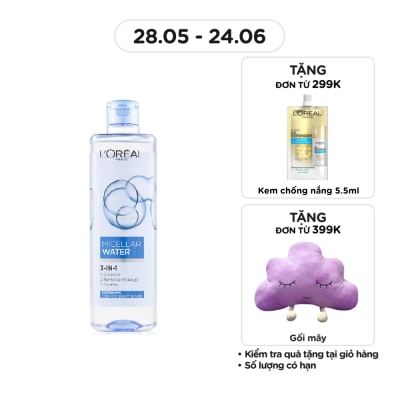 L'OREAL PARIS - Skincare Make Up Remover 400ml - Refreshing