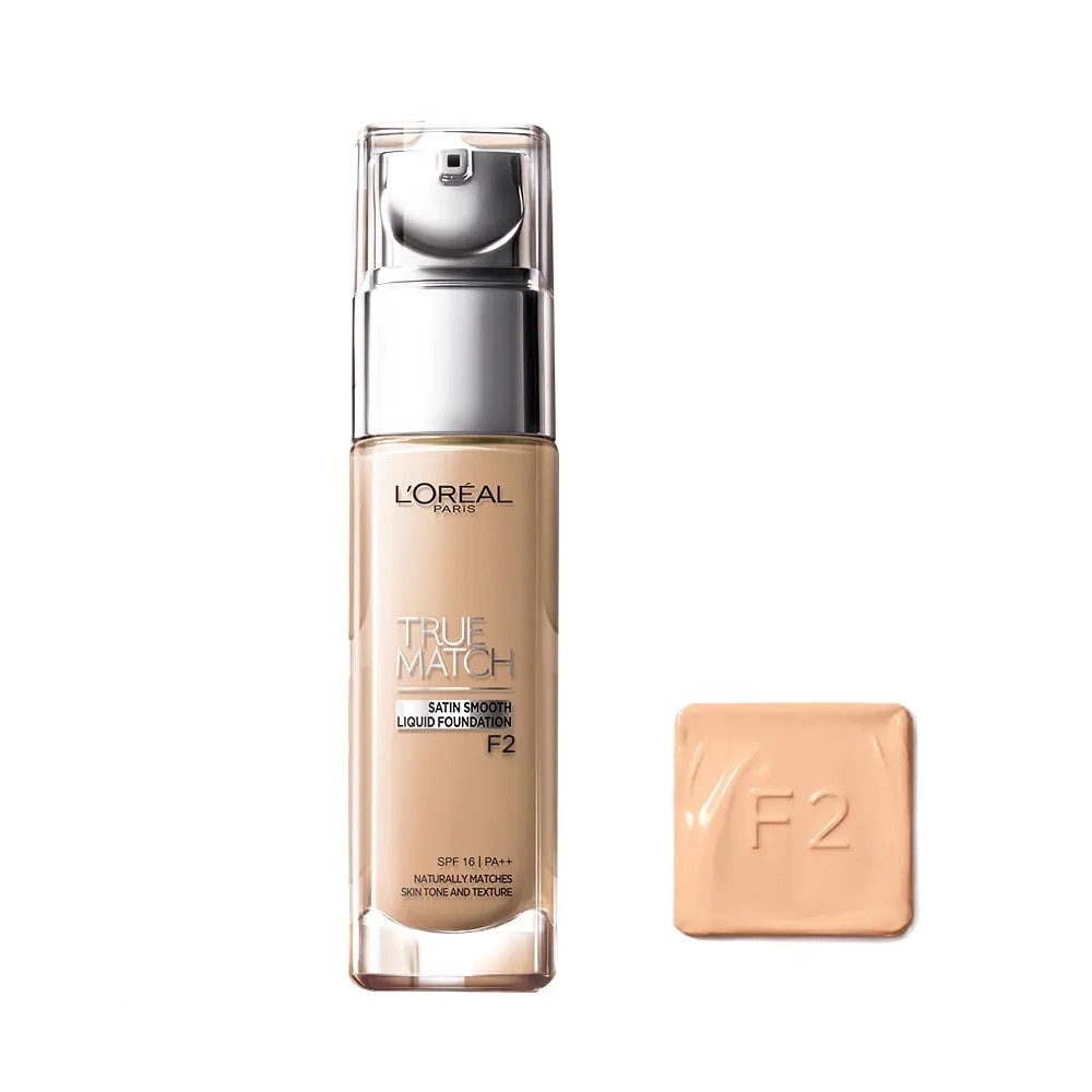 Kem Nền L'Oreal Paris Makeup Mịn Da True Match Liquid Foundation 30ml.#F2