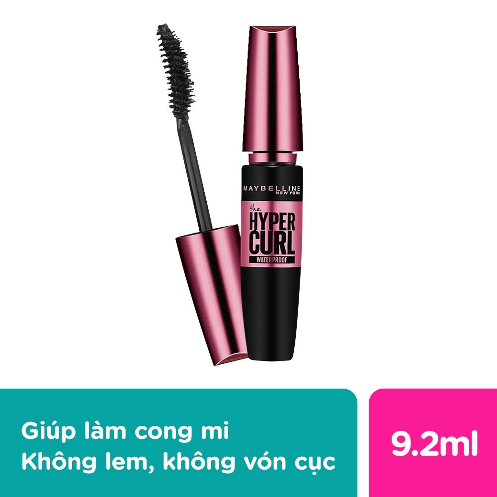 MAYBELLINE NEW YORK Mascara Maybelline New York Cong Mi Hypercurl 9.2ml - Đen