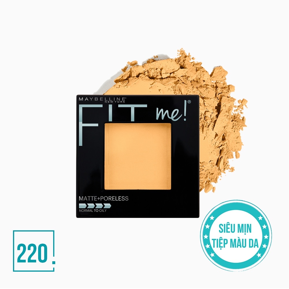 Fit Me Matte & Poreless Powder 8.5g.#220 Natural Beige