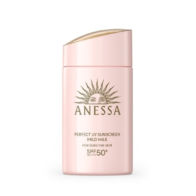 ANESSA Sữa Chống Nắng Anessa Cho Da Nhạy Cảm Perfect UV Mild Milk SPF50+/PA++++ 60ml