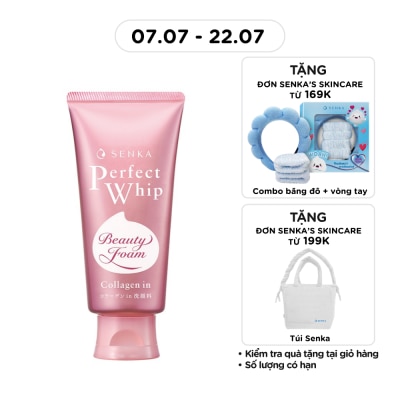 SENKA - Sữa Rửa Mặt Tạo Bọt Senka Perfect Collagen In 120g