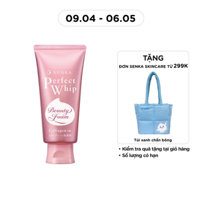 SENKA - Sữa Rửa Mặt Tạo Bọt Senka Perfect Collagen In 120g