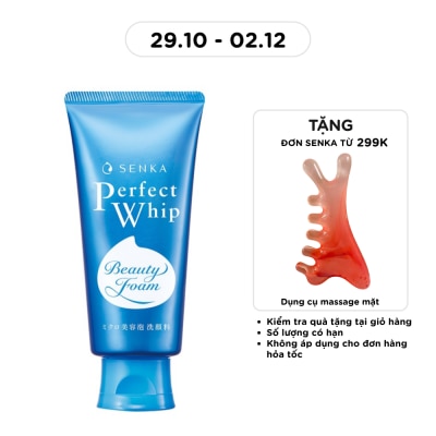 SENKA Sữa Rửa Mặt Tạo Bọt Senka Perfect Whip U 120g image