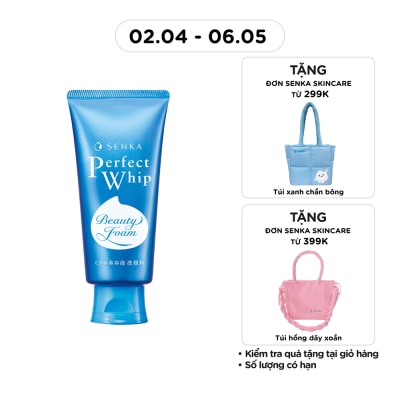 SENKA - Sữa Rửa Mặt Tạo Bọt Senka Perfect Whip U 120g