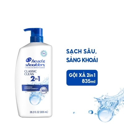 HEAD & SHOULDERS Clacssic Clean Shampoo 835ml