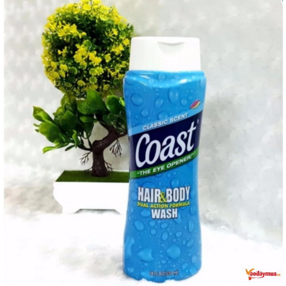 Gel Tắm Gội Coast Classic Scent 532ml