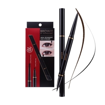 BROWIT Bút Kẻ Mắt Browit HighTechnique Duo Eyeliner 0.45ml + 0.08g