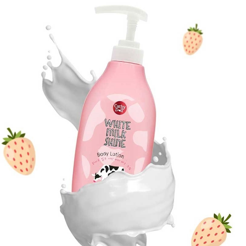 Sữa Dưỡng Thể Sữa Bò Cathy Doll Body Lotion 450ml White Milk Shine