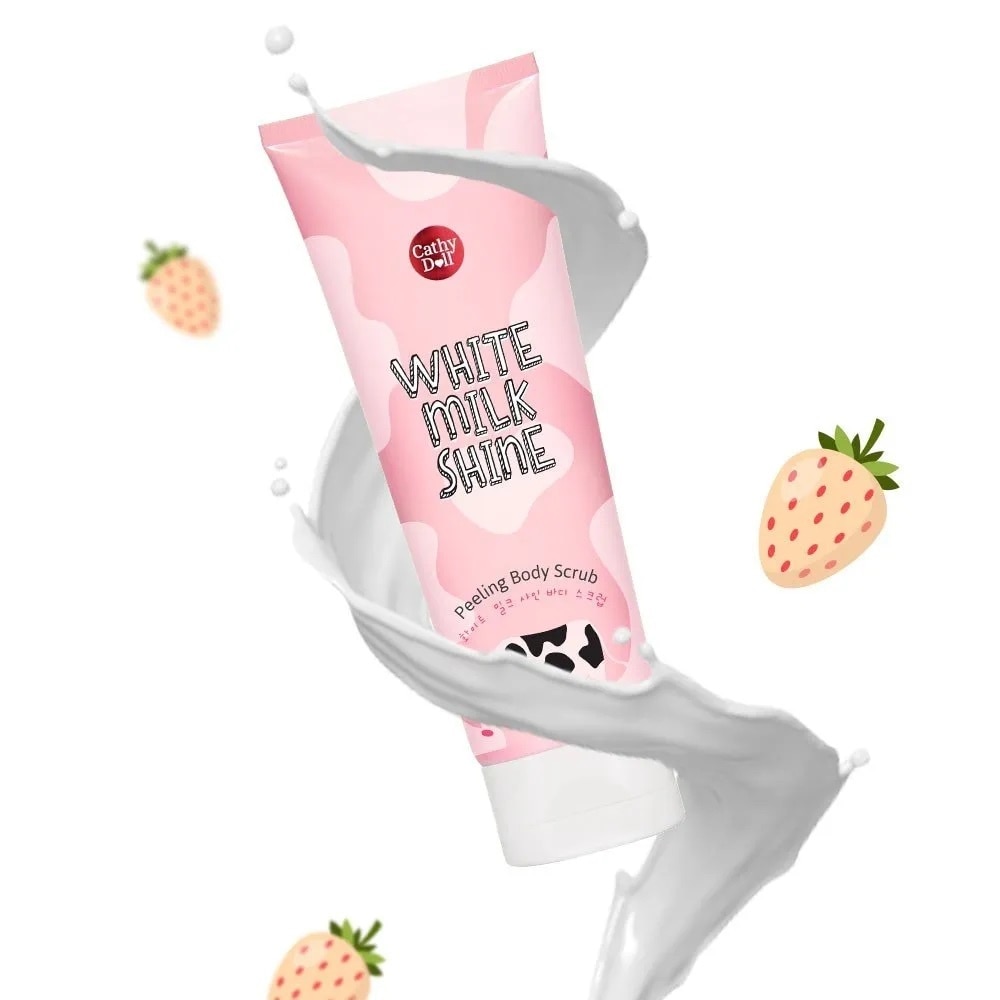 White Milk Shine Peeling Body Scrub 320ml